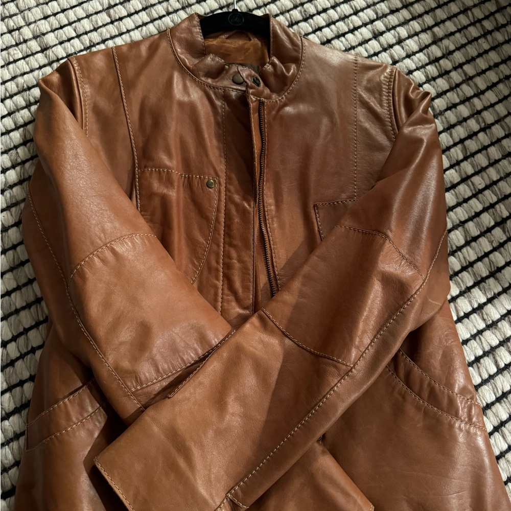 EUC leather jacket - great condition and hardly worn
